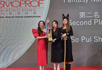 2023年11月參與13th 香港專業美甲師同業協會美甲大賽2023